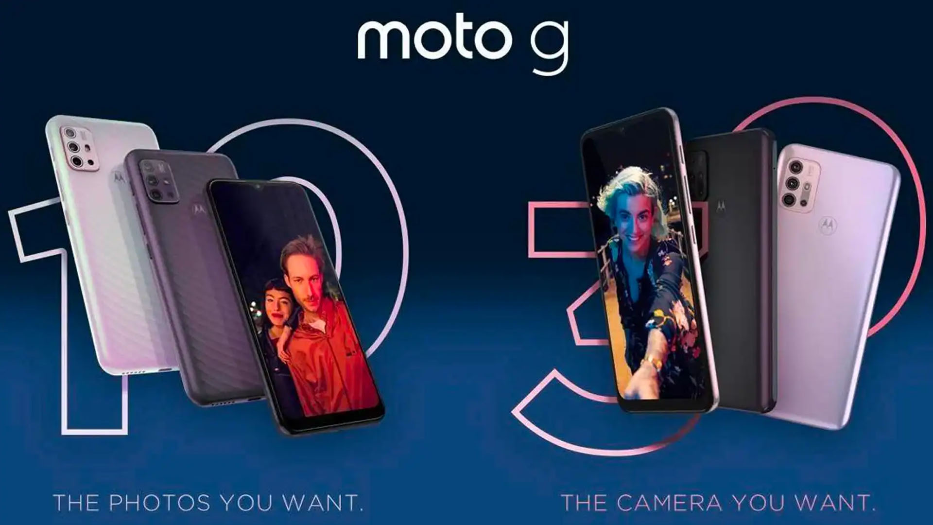 Motorola Moto G10 and G30